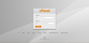 login cpanel