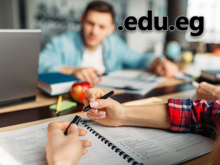 How to register edu.eg domain?